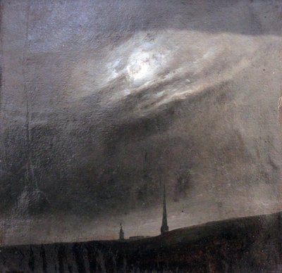 Mondnacht über Dresden von Johan Christian Dahl
