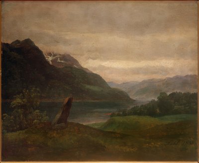 Norwegische Landschaft von Johan Christian Dahl