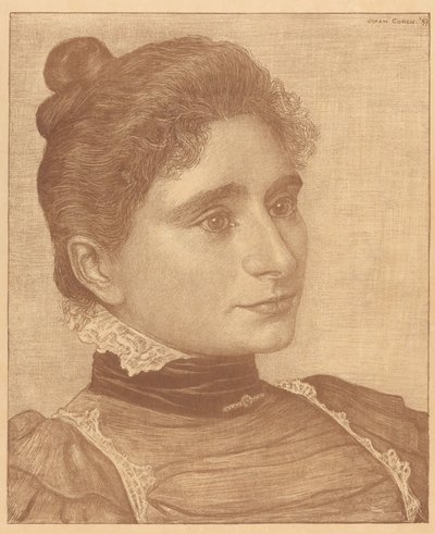 Porträt von Meta Cohen Gosschalk von Johan Henri Gustaaf Cohen Gosschalk