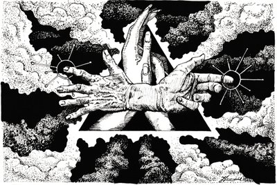 Mystische Hände von Johan Liewendahl