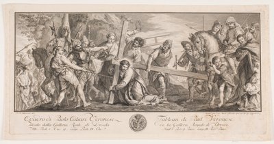 Der Weg nach Golgatha von Johan Martin Preisler
