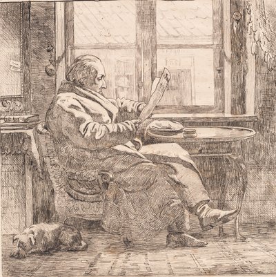 Justizrat Emanuel Bonnevie von Johan Thomas Lundbye