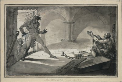 Die Räuber, Akt III, Szene XVI. Mein Vater von Johan Tobias Sergel