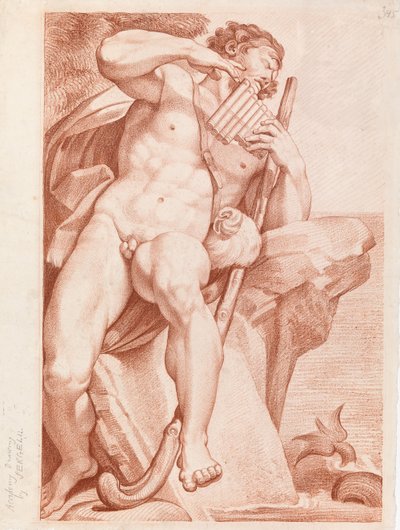 Polyphemus spielt die Panflöte von Johan Tobias Sergel