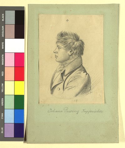Johann Nepomuk Passini (1798-1874), Maler von Johann Adam Klein