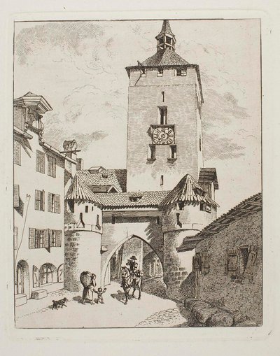 Das Tor von Nürnberg von Johann Adam Klein