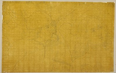 Aus: Sammlung von Umrissen und Durchzeichnungen, Band 7, Blatt 67 von Johann Anton Ramboux