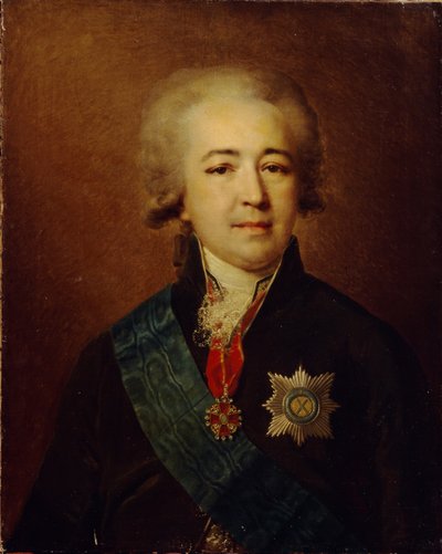 Porträt von Prinz Alexander Kurakin 1752-1818 von Johann Baptist von Lampi the Elder