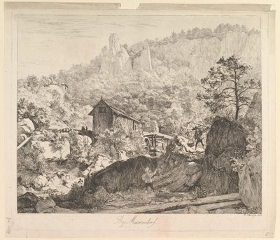 Um Muckendorf, 1818 von Johann Christian Erhard