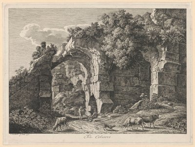 Landschaft - Im Kolosseum von Johann Christian Reinhart