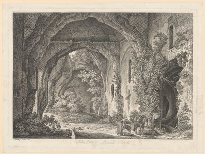 Landschaft - In der Villa des Mäzens in Tivoli von Johann Christian Reinhart