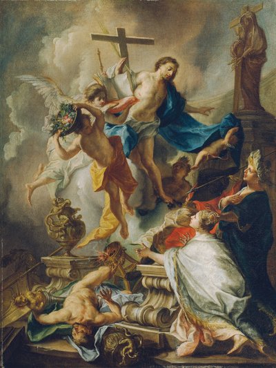 Sieg des Christentums über das Heidentum von Johann Evangelist Holzer