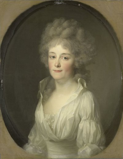 Porträt von Johanna Ferdinanda van Collen, Frau von Salomon Rendorp von Johann Friedrich August Tischbein