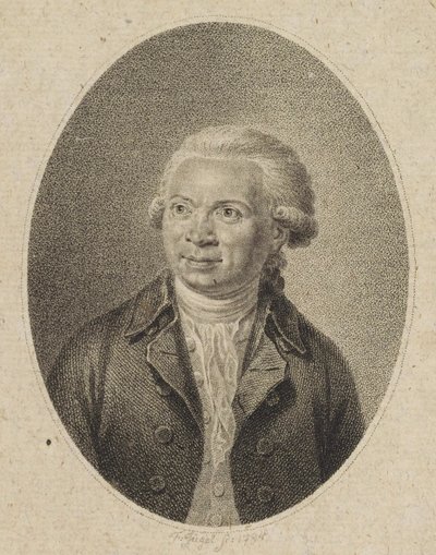 Porträt des Komponisten Johann Abraham Peter Schulz 1747-1800, 1794 von Johann Friedrich Jügel
