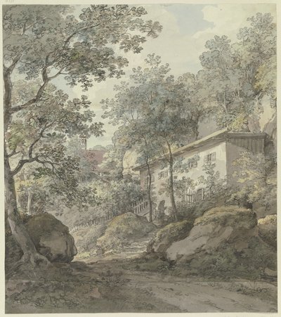 Architekturstudie von Johann Georg von Dillis