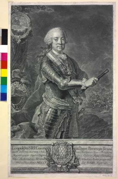 Leopold Graf Daun von Johann Gottfried Haid