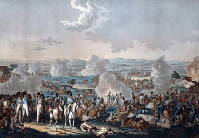 Die Schlacht bei Wagram (1809) von Johann Lorenz Rugendas