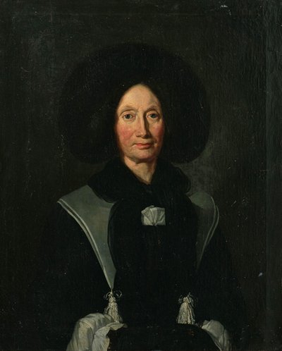 Bildnis einer Frau Wurstemberger von Johann Rudolf Huber