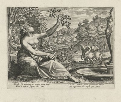 Frühling von Johann Sadeler (I)