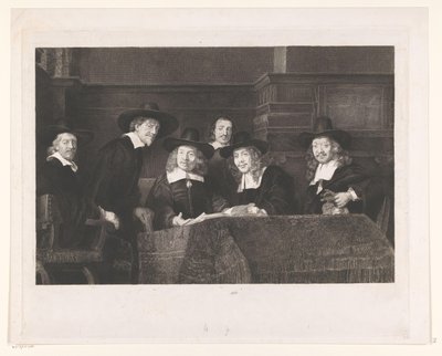 Die Staalmeesters von Johann Wilhelm Kaiser (I)