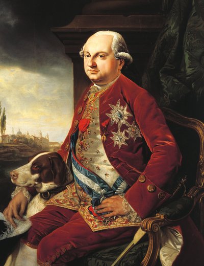 Porträt von Ferdinand, Herzog von Parma von Johann Zoffany