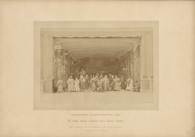 Passionsspiel von Ober-Ammergau - Die Söhne Jakobs verkaufen ihren Bruder Joseph von Johannes Bernhard