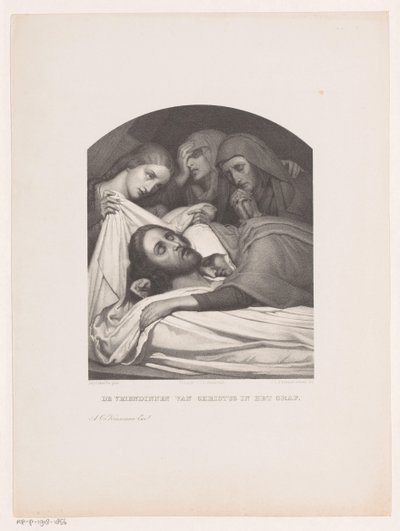 Frauen am Grab Christi von Johannes Christiaan d