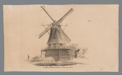 Ansicht der Mühle 
