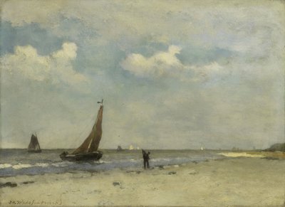 Strandszene von Johannes Hendrik Weissenbruch