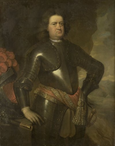 Porträt eines Militärs von Johannes I Vollevens