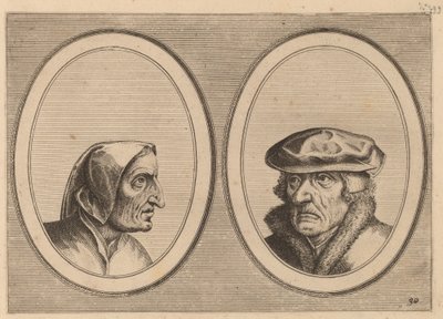 "Buyltje On-versaed" und "Waerner Altijdt-meer" von Johannes and Lucas van Doetechum after Pieter Bruegel the Elder