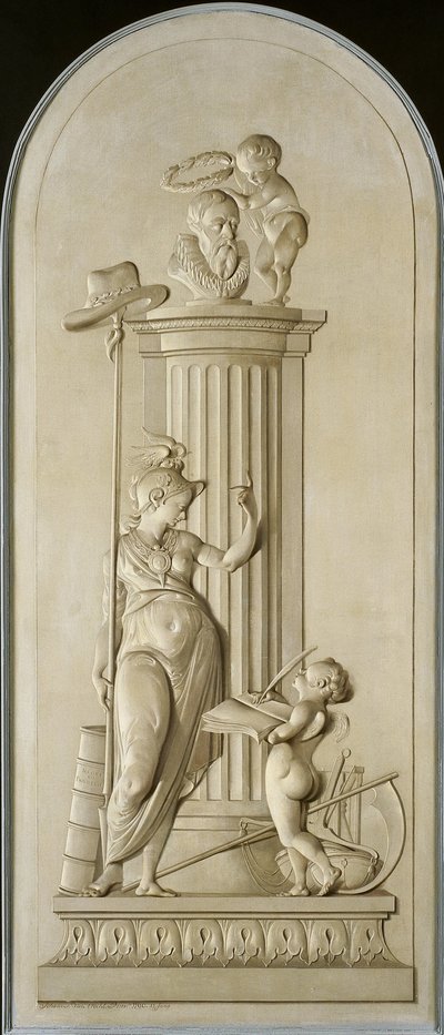 Allegorie der Freiheit von Johannes van Dregt (signed by artist)