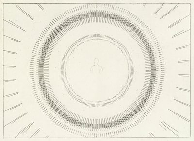 Die selige Vision, Paradies, Gesang 33 (Stich) von John (after) Flaxman