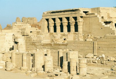 Ägypten, Dandarah (Dendera), Tempel der Hathor von Walter Charles Mills