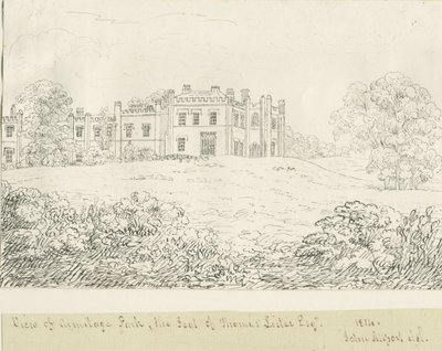 Armitage Park: Federzeichnung, 1814 von John Allport