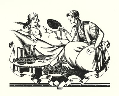 Illustration für Don Juan von Lord Byron von John Austen