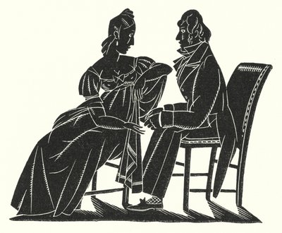 Illustration für Madame Bovary von Gustave Flaubert von John Austen