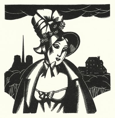 Illustration für Madame Bovary von Gustave Flaubert von John Austen