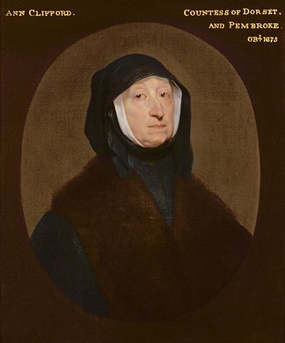 Lady Ann Clifford, Gräfin von Dorset und Pembroke (d.1675) von John Bracken