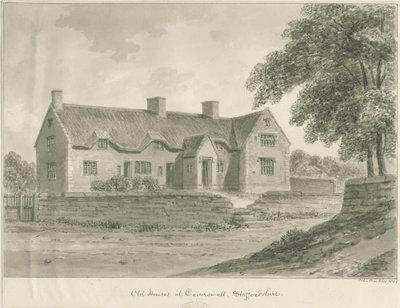Caverswall Dorf - Alte Häuser von John Buckler