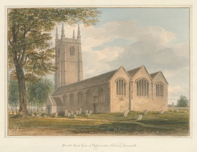 Kilkhampton Kirche von John Buckler
