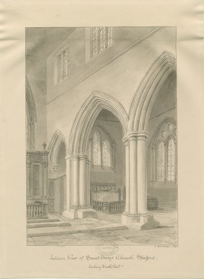 Stafford - Innenraum der St. Mary