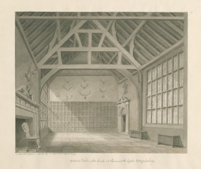 Tamworth Castle von John Buckler