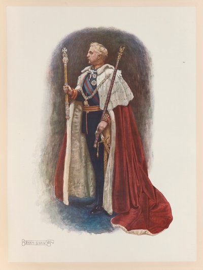 Krönung von König Edward VII. von John Byam Liston Shaw