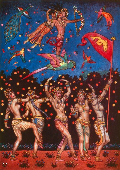 Der Garten von Kama von John Byam Liston Shaw