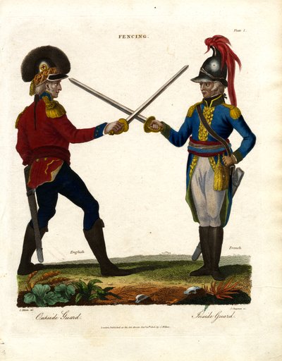 Fechten: Außen- und Innenwache von John Chapman