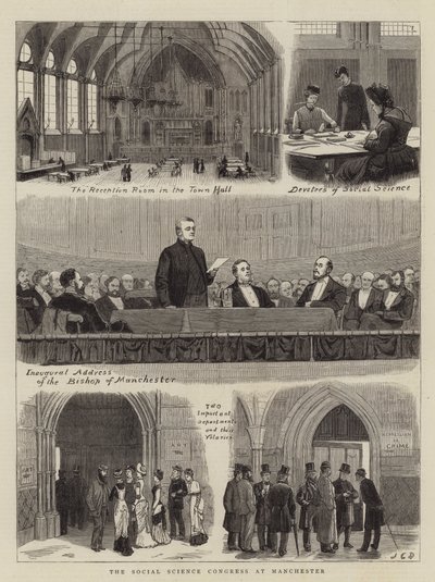 Der Sozialwissenschaftskongress in Manchester von John Charles Dollman
