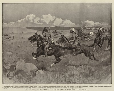 Mit Colonel Hickmans Fliegender Kolonne, Ein Rennen um einen Springbock von John Charlton