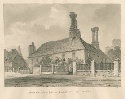 Worcestershire - Droitwich - Staynors Hof, 1833 von John Chessell Buckler