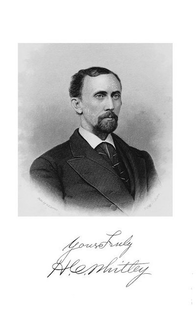 Porträt von Hiram C. Whitley, Frontispiz aus 